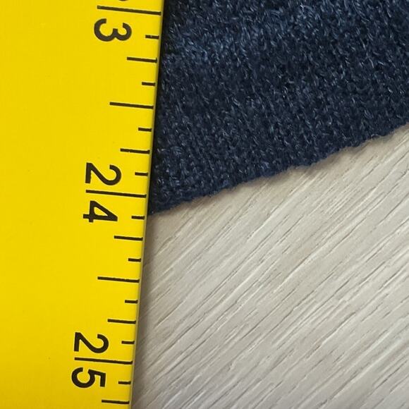 Nanette Lepore Open Front Navy Blue Womens Size M Long Sleeve Cardigan - Picture 10 of 10